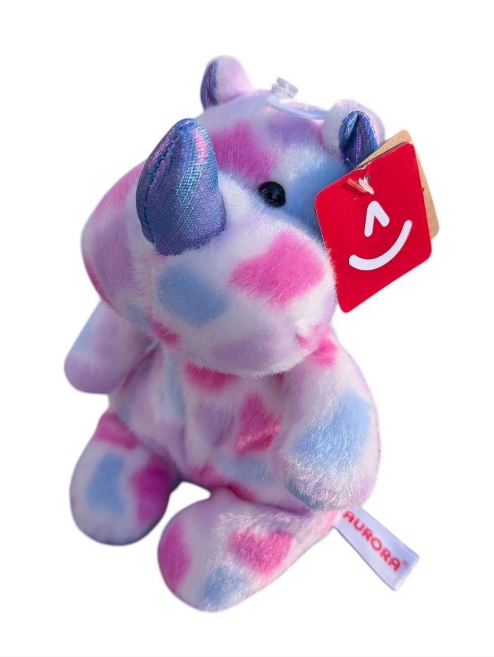 Aurora Jammies VeryBerry Rhino Plush